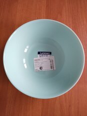 Салатник стеклокерамика, круглый, 16 см, Lillie Turquoise, Luminarc, Q6434/Q9350, бирюза - фото 8 от пользователя