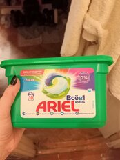 Капсулы для стирки Ariel, Pods Все-в-1 Color, 10 шт, капсула 22.8 г - фото 7 от пользователя