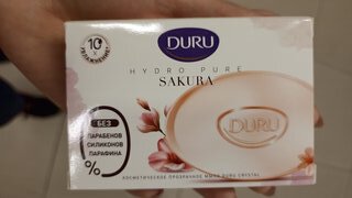 Мыло Duru, Hydro Pure Лепестки сакуры, 106 г, косметическое - фото 4 от пользователя