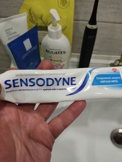 Зубная паста Sensodyne, Ежедневная защита, 75 мл - фото 3 от пользователя