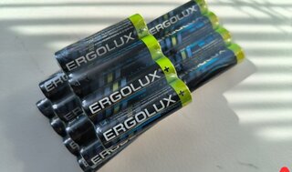 Батарейка Ergolux, АА (LR6, 15A), Alkaline, щелочная, блистер, 24 шт, 14212 - фото 3 от пользователя