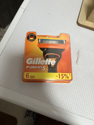Сменные кассеты для бритв Gillette, Fusion, для мужчин, 6 шт, GIL-81658791 - фото 8 от пользователя