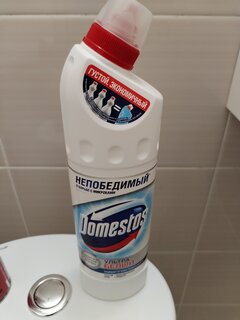 Чистящее средство универсальное, Domestos, Ультра белый, гель, 1 л - фото 6 от пользователя