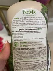 Моющее средство для посуды, овощей и фруктов, без запаха, BioMio, Bio-Care Экологичное средство, жидкость, 450 мл - фото 3 от пользователя