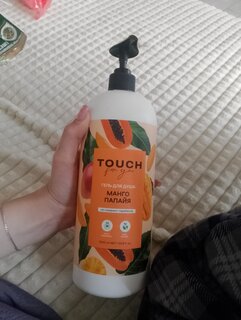 Гель для душа Touch For You, Манго-папайя, 1 л, парфюмированный - фото 9 от пользователя