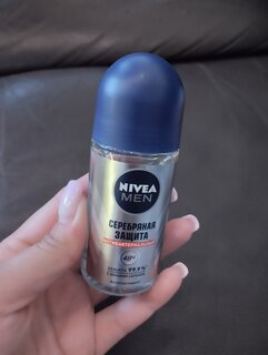 Дезодорант Nivea, Серебряная защита, для мужчин, ролик, 50 мл - фото 5 от пользователя