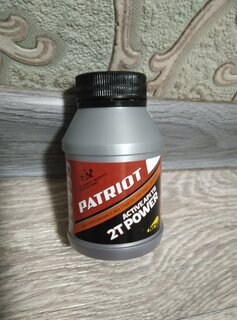 Масло машинное минеральное, для двухтактного двигателя, Patriot, Power Active 2T, 0.1 л, 850030633 - фото 6 от пользователя