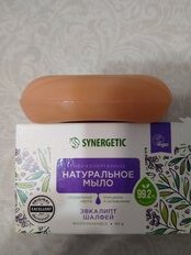 Мыло Synergetic, Эвкалипт и шалфей, 90 г, натуральное - фото 9 от пользователя