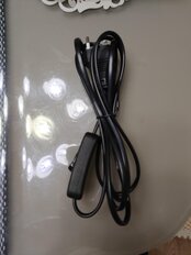 Шнур с выключателем и плоской вилкой, TDM Electric, Народный, ШВВП, 2 жилы, 2х0.5 мм², 2 м, черный, SQ1305-0042 - фото 2 от пользователя