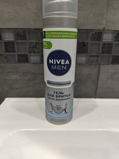 Гель для бритья, Nivea, Одним движением, 200 мл, 81739 - фото 2 от пользователя