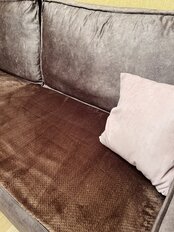 Плед 2-спальный, 180х200 см, велсофт жаккард, 100% полиэстер, CL Home, Pinoli, коричневый, 180/011-PN/LA - фото 3 от пользователя