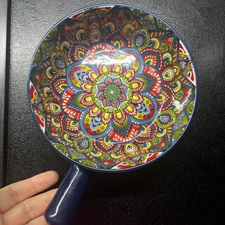 Кокотница фарфор, 16х21.5х5.8 см, синяя, Arabesque, 860088 - фото 1 от пользователя