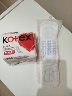 Прокладки женские Kotex, Ultra Dry&amp;Soft Super, 8 шт, 4424 - фото 2 от пользователя