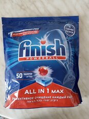 Таблетки для посудомоечной машины Finish, All in1 Max, 50 шт - фото 9 от пользователя