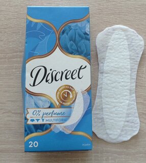 Прокладки женские Discreet, Air Single, 20 шт, 0001037384 - фото 3 от пользователя