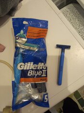 Станок для бритья Gillette, Blue2 Plus, для мужчин, 2 лезвия, 5 шт, одноразовые - фото 9 от пользователя