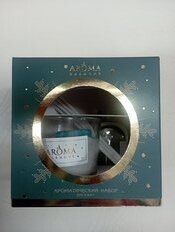 Набор Aroma Harmony, 30 мл, Happy New Year &quot;Бисквит&quot;, диффузор 30 мл + свеча 60 гр., сухое распыление - фото 6 от пользователя