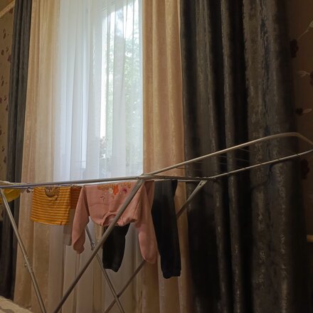 Сушилка для белья напольная, 18 м, 180х50х105 см, складная, 7 прутьев, 15 кг, окрашенная сталь, серая, 452-021 - фото 8 от пользователя