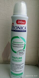 Дезодорант Deonica, Nature Protection, для женщин, спрей, 200 мл - фото 6 от пользователя