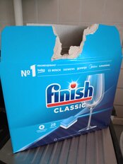 Таблетки для посудомоечной машины Finish, Classic, 28 шт, двухслойные - фото 6 от пользователя