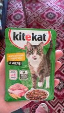 Корм для животных Kitekat, 85 г, для кошек, курица в желе, пауч - фото 3 от пользователя