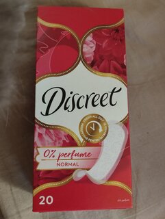 Прокладки женские Discreet, Normal Single, 20 шт, 0001037329 - фото 3 от пользователя