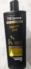 Шампунь TRESemme, Keratin Smooth с кератином и маслом Марулы, для сухих и поврежденных волос, 400 мл - фото 3 от пользователя