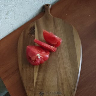Доска разделочная акация, с ручкой, 35х22х1.6 см, с ручкой, прямоугольная, Daniks, CB36735A - фото 5 от пользователя