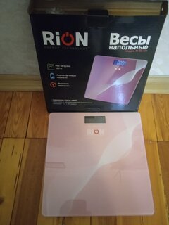 Весы напольные электронные, Rion, Спорт BB-501, стекло, до 180 кг, LCD-дисплей - фото 5 от пользователя