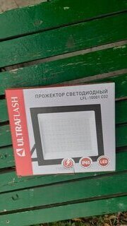 Прожектор светодиодный, Ultraflash, LFL-10001 C02, 100 Вт, 6500 К, черный, 14285 - фото 1 от пользователя