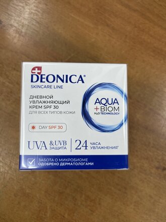 Крем для лица, Deonica, Skincare Line, дневной, увлажняющий, для всех типов кожи, 50 мл, SPF 30 - фото 3 от пользователя