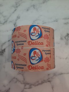 Туалетная бумага Delika, Эко, 1 слой, 10.5 м, с втулкой, серая - фото 4 от пользователя