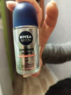 Дезодорант Nivea, Серебряная защита, для мужчин, ролик, 50 мл - фото 2 от пользователя