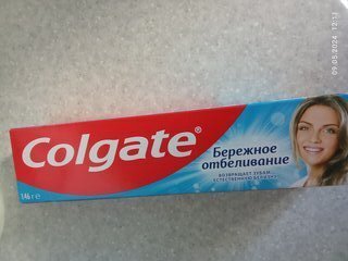 Зубная паста Colgate, Бережное отбеливание, 100 мл - фото 2 от пользователя