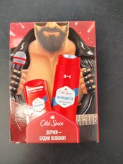 Набор подарочный для мужчин, Old Spice, WhiteWater, дезодорант твердый 50 мл + гель для душа 250 мл - фото 8 от пользователя