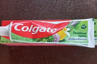 Зубная паста Colgate, Лечебные Травы Отбеливающая, 100 мл - фото 2 от пользователя