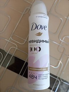 Дезодорант Dove, Invisible Dry, для женщин, спрей, 150 мл - фото 9 от пользователя