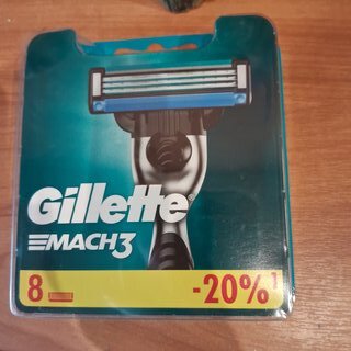 Сменные кассеты для бритв Gillette, Mach3, для мужчин, 8 шт - фото 6 от пользователя