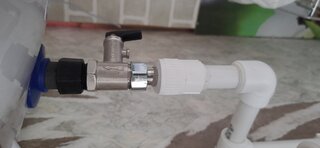 Муфта с накидной гайкой полипропилен, d20х1/2&quot;, белая, РосТурПласт - фото 3 от пользователя
