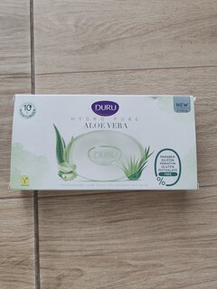 Мыло Duru, Hydro Pure Алоэ вера, 3 шт, 150 г, косметическое - фото 2 от пользователя