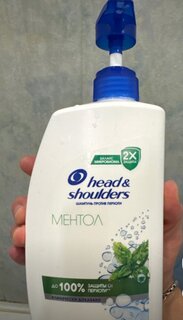Шампунь Head &amp; Shoulders, Ментол, против перх, 800 мл - фото 1 от пользователя
