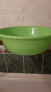Таз пластик, 9 л, круглый, красный, Sparkplast, IS40007/3 - фото 8 от пользователя