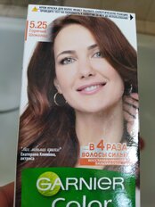 Краска для волос, Garnier, Color Naturals, 5.25, горячий шоколад, 110 мл - фото 3 от пользователя