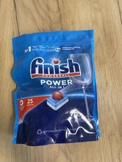 Таблетки для посудомоечной машины Finish, All in 1, 25 шт, бесфосфатные - фото 8 от пользователя