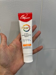 Зубная паста Colgate, Total Витамин С, 100 мл - фото 9 от пользователя