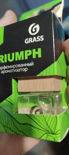 Ароматизатор в машину жидкий, Grass, Triumph, AC-0190 - фото 3 от пользователя