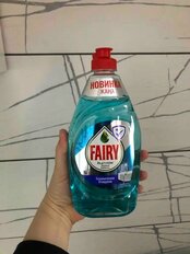 Средство для мытья посуды Fairy, Platinum Ледяная свежесть, 430 мл - фото 2 от пользователя