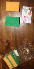 Губка для посуды, 5 шт, XL, Марья Искусница - фото 2 от пользователя