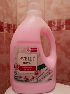 Кондиционер для белья Svelli, 1.5 л, Нежный цветочный аромат - фото 4 от пользователя