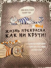 Набор полотенец кухонных 3 шт, 45х60 см, 100% хлопок, АртДизайн, Кошачьи тайны, рогожка, Россия, НЗ_ПКР45.60 - фото 6 от пользователя